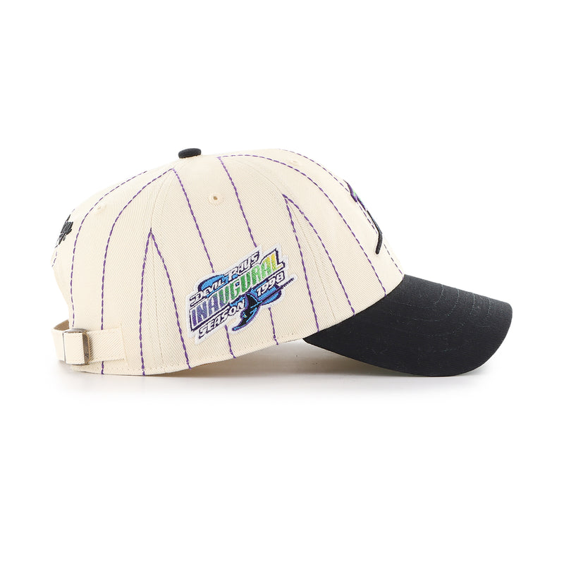 TAMPA BAY RAYS COOPERSTOWN RAWLINGS PINSTRIPE '47 CLEAN UP
