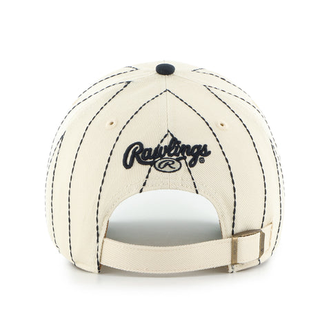 NEW YORK YANKEES COOPERSTOWN RAWLINGS PINSTRIPE '47 CLEAN UP