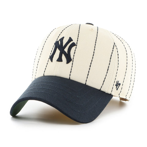 NEW YORK YANKEES COOPERSTOWN RAWLINGS PINSTRIPE '47 CLEAN UP