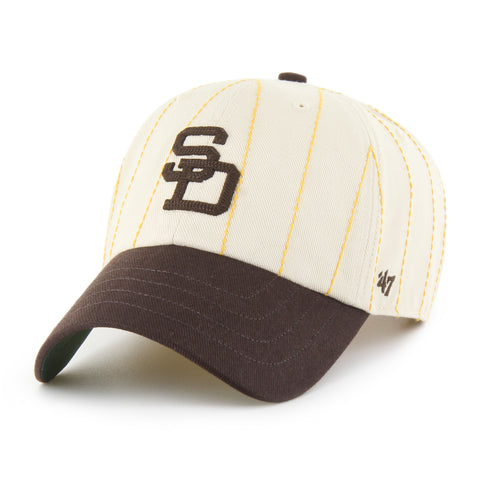 SAN DIEGO PADRES COOPERSTOWN RAWLINGS PINSTRIPE '47 CLEAN UP