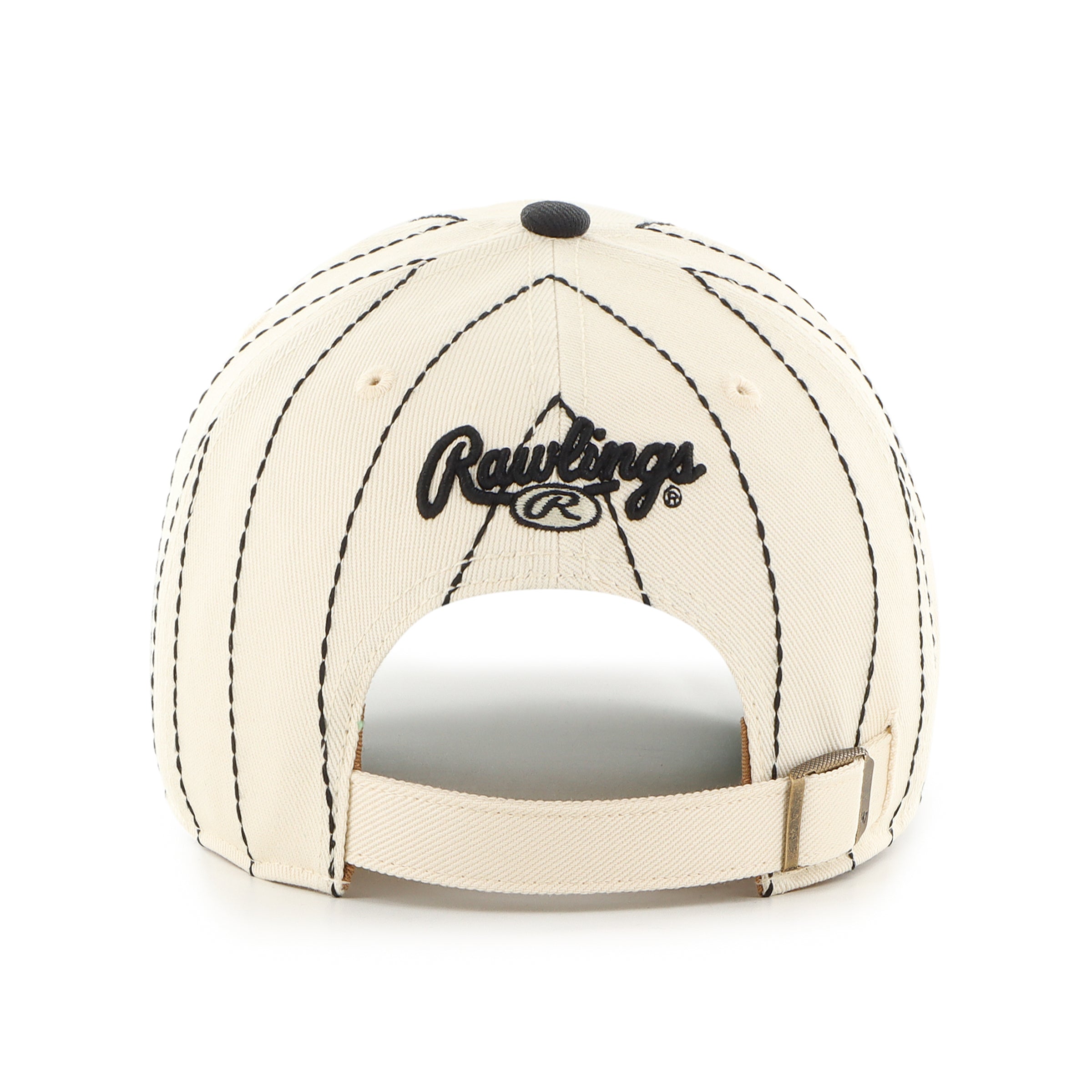 BALTIMORE ORIOLES COOPERSTOWN RAWLINGS PINSTRIPE '47 CLEAN UP