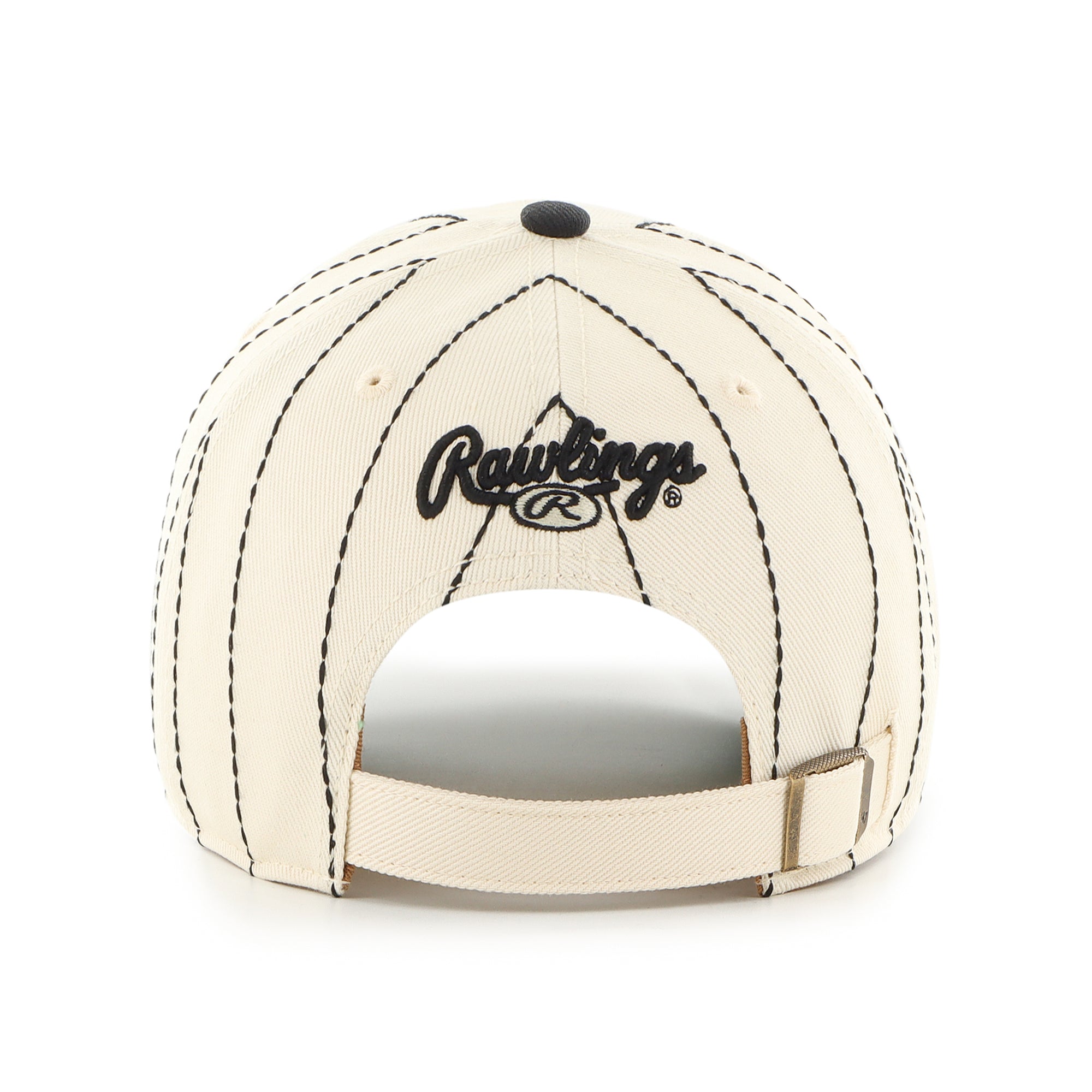 BALTIMORE ORIOLES COOPERSTOWN RAWLINGS PINSTRIPE '47 CLEAN UP