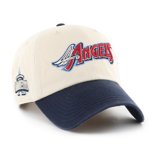 LOS ANGELES ANGELS COOPERSTOWN BALLPARK SCRIPT SHOT '47 CLEAN UP