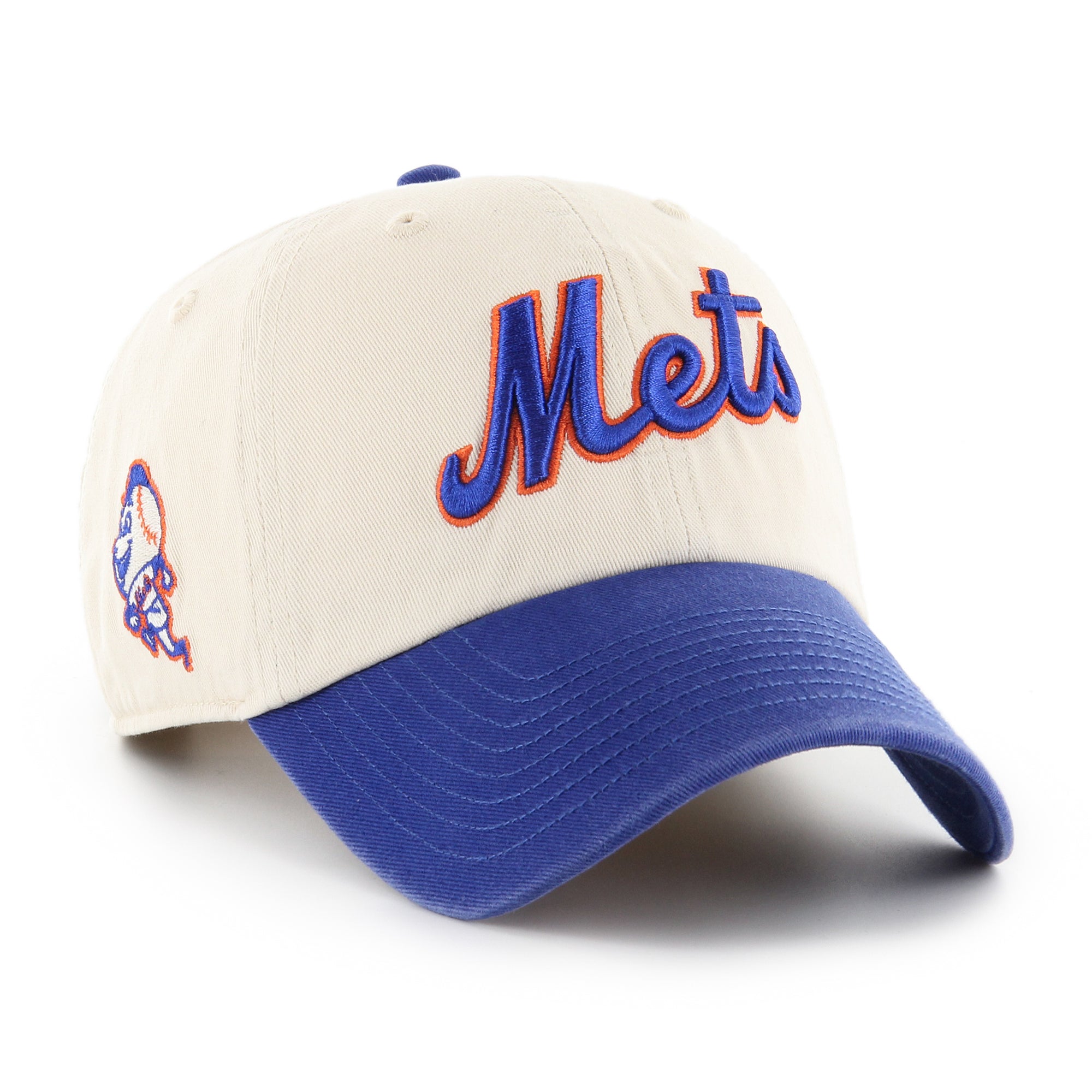 NEW YORK METS COOPERSTOWN BALLPARK SCRIPT SHOT '47 CLEAN UP