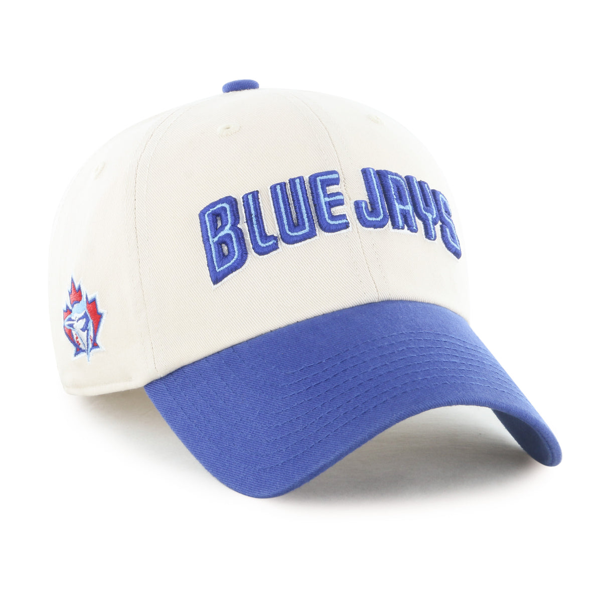 TORONTO BLUE JAYS COOPERSTOWN BALLPARK SCRIPT SHOT '47 CLEAN UP