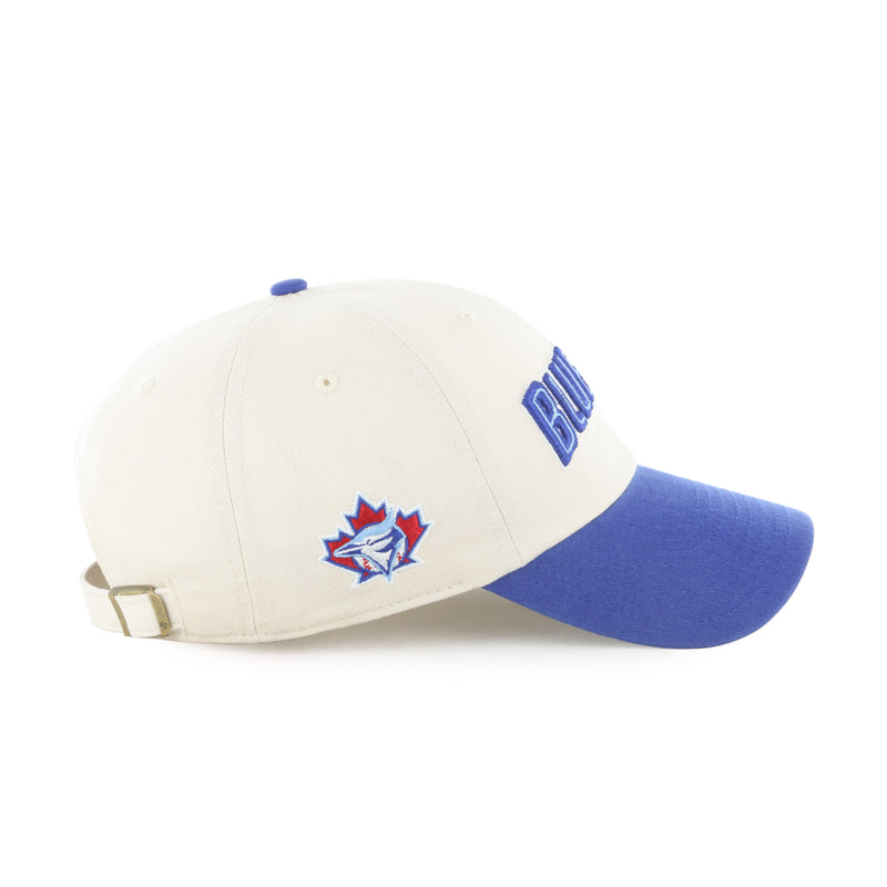 TORONTO BLUE JAYS COOPERSTOWN BALLPARK SCRIPT SHOT '47 CLEAN UP