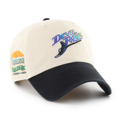 TAMPA BAY RAYS COOPERSTOWN BALLPARK SCRIPT SHOT '47 CLEAN UP