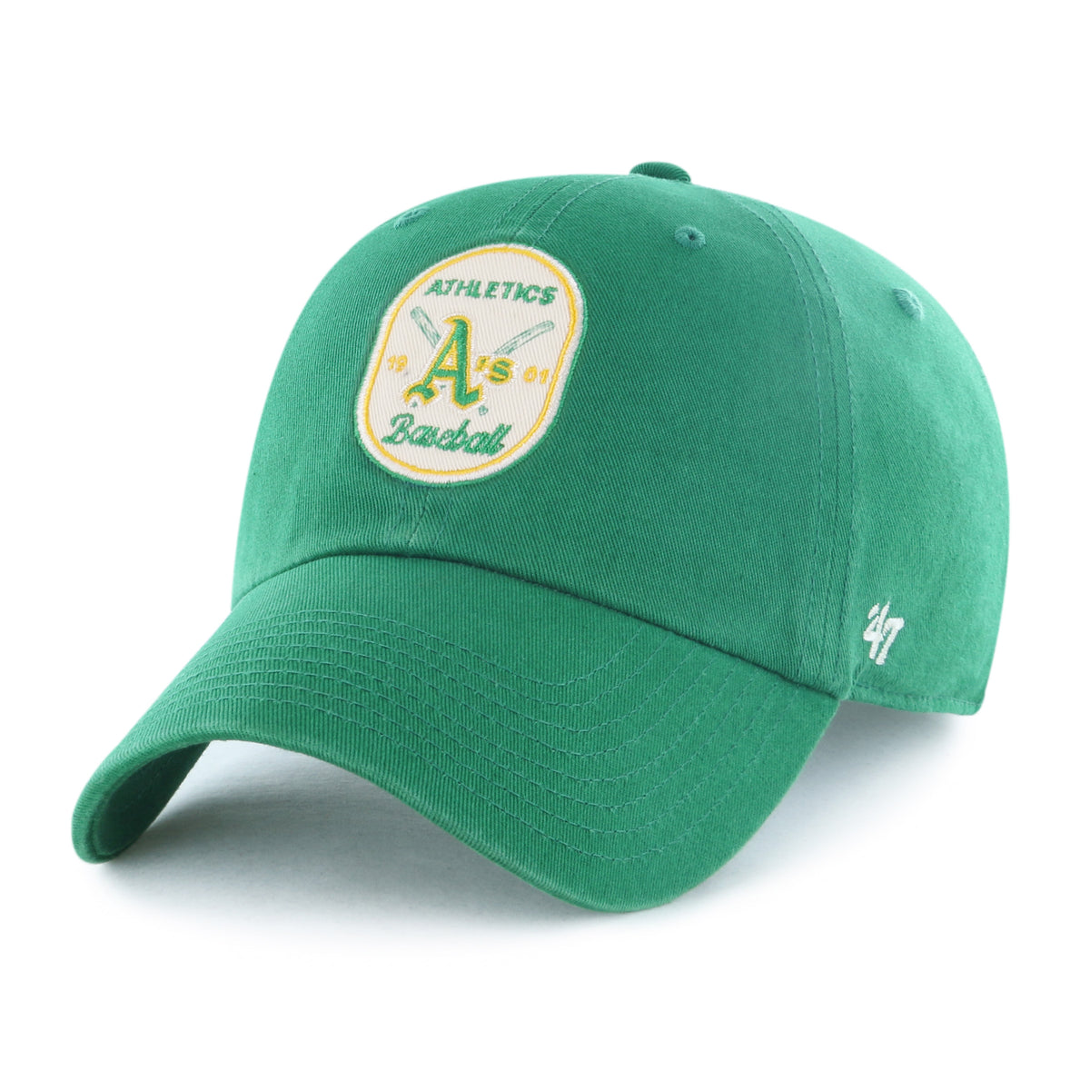 ATHLETICS BASEBALL COOPERSTOWN CROSSPATCH '47 CLEAN UP