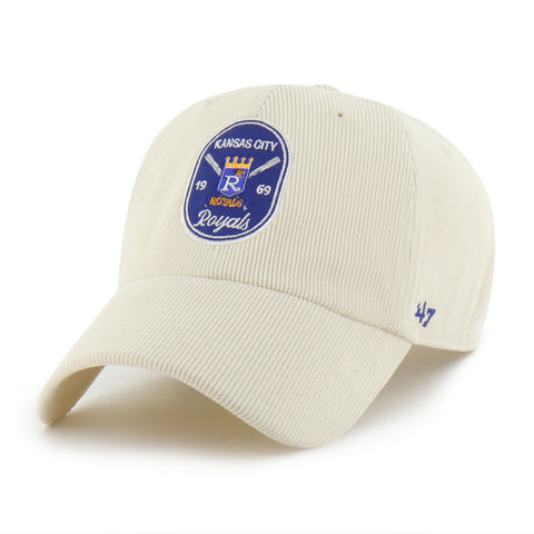 KANSAS CITY ROYALS COOPERSTOWN CROSSPATCH CORD '47 CLEAN UP