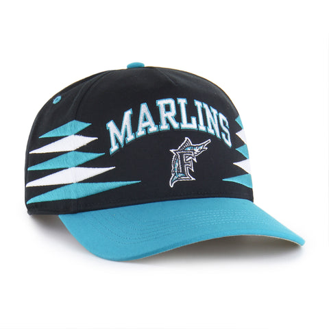 MIAMI MARLINS COOPERSTOWN DIAMOND CUT '47 HITCH