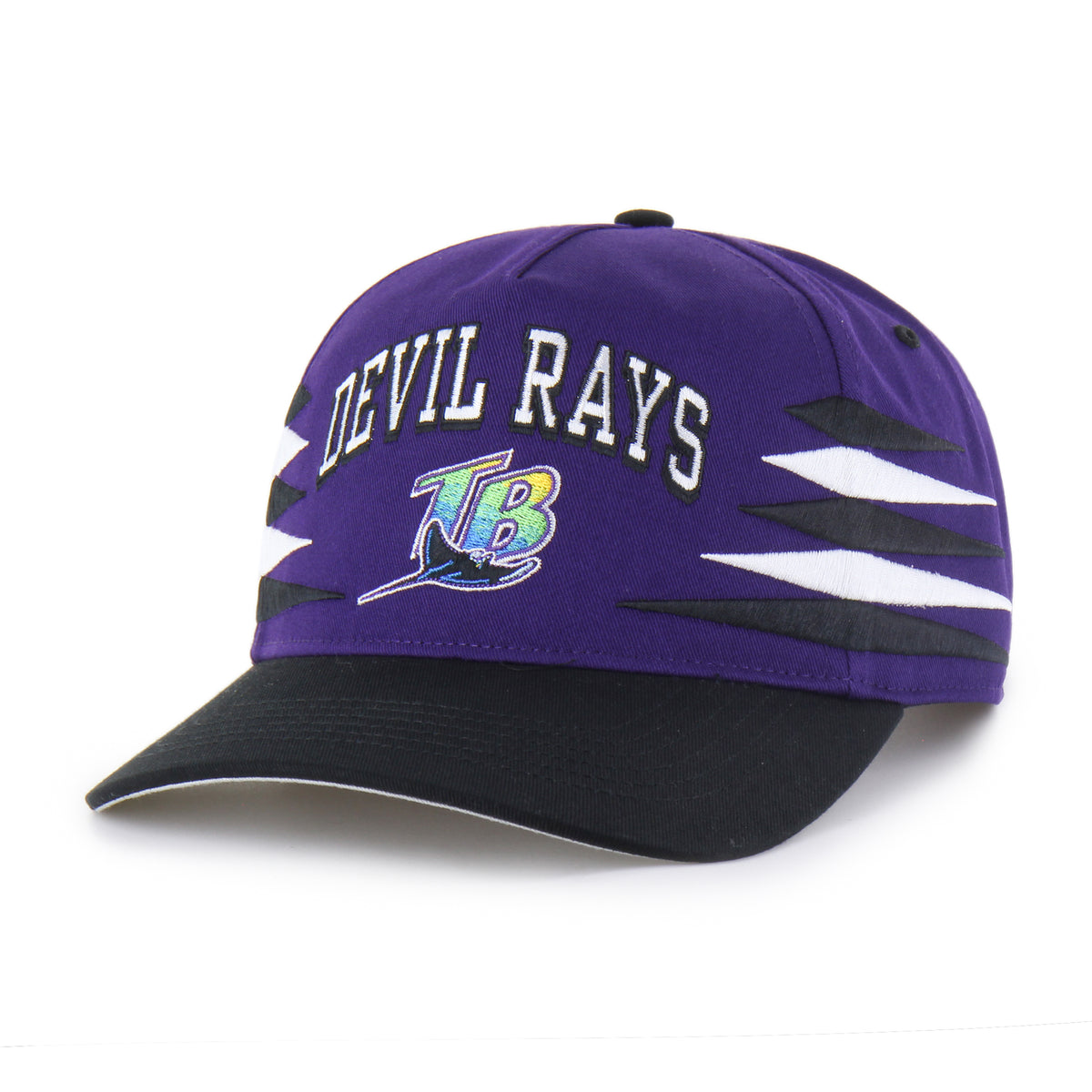 TAMPA BAY RAYS COOPERSTOWN DIAMOND CUT '47 HITCH