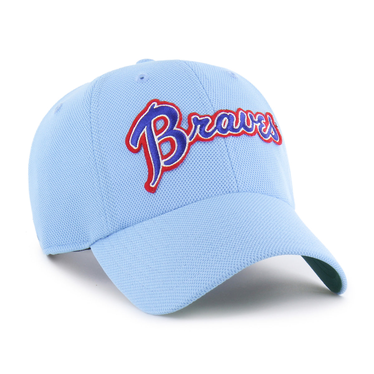 ATLANTA BRAVES COOPERSTOWN GRANDSTAND PIQUE SCRIPT '47 CLEAN UP