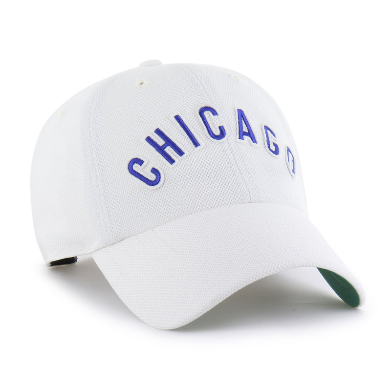 CHICAGO CUBS COOPERSTOWN GRANDSTAND PIQUE SCRIPT '47 CLEAN UP