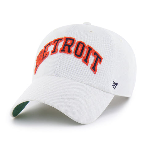 DETROIT TIGERS COOPERSTOWN GRANDSTAND PIQUE SCRIPT '47 CLEAN UP
