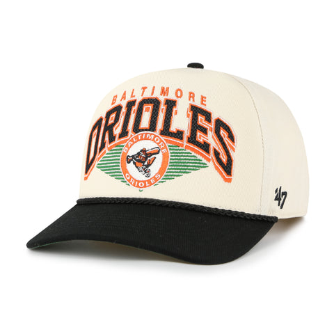 BALTIMORE ORIOLES COOPERSTOWN POMONA ROPE '47 HITCH