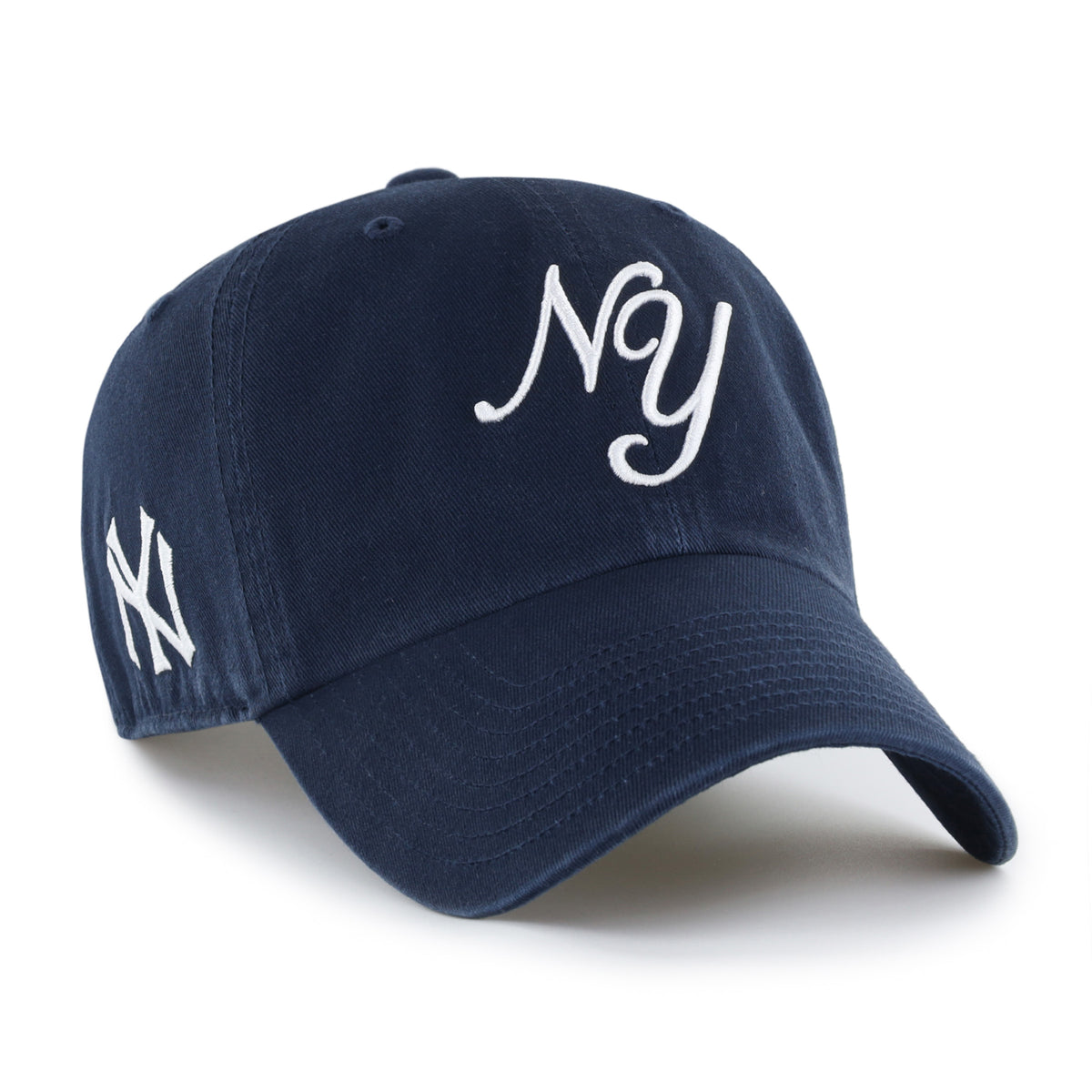 NEW YORK YANKEES COOPERSTOWN SCRIPT SIDE '47 CLEAN UP