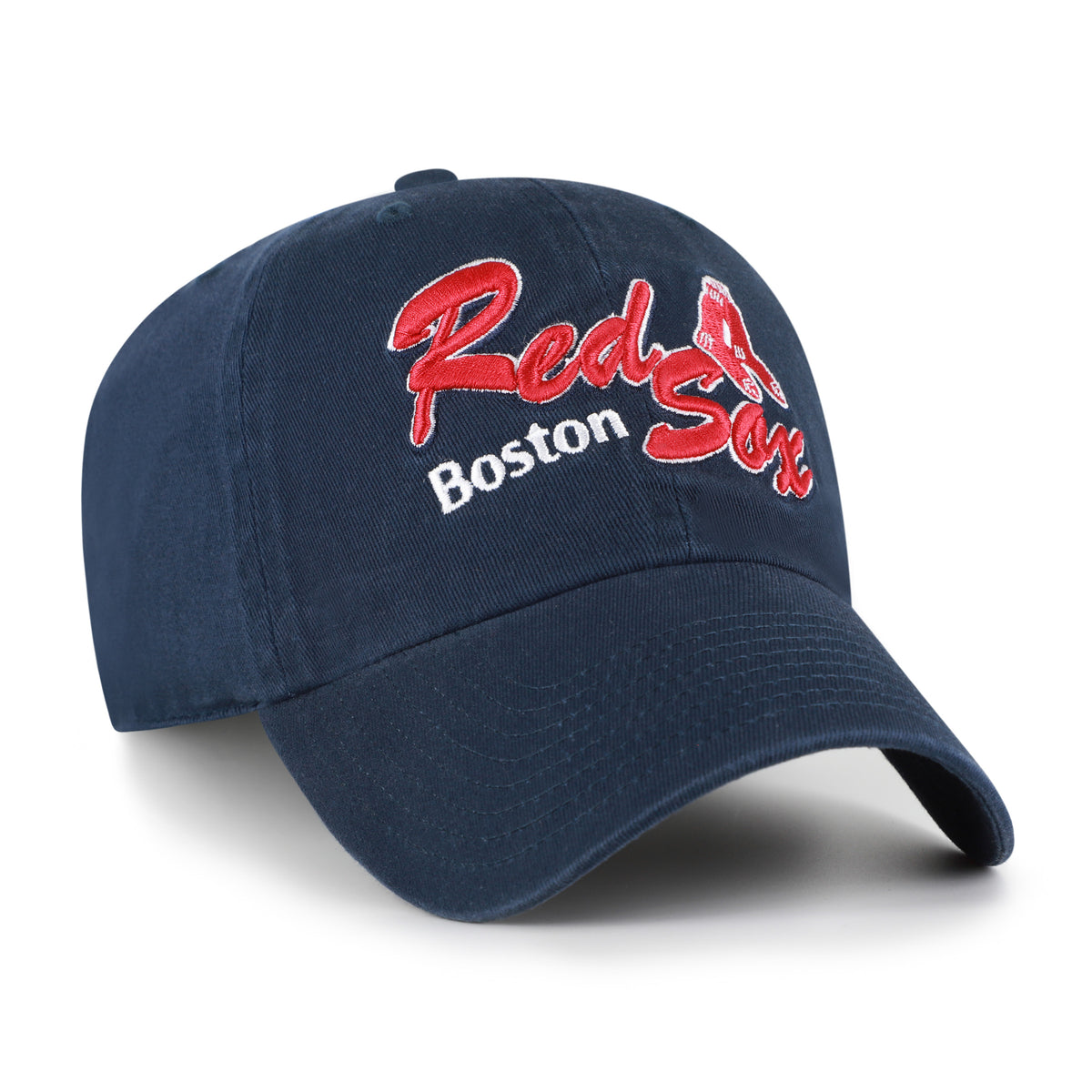 BOSTON RED SOX COOPERSTOWN SCRIPT SIDE '47 CLEAN UP
