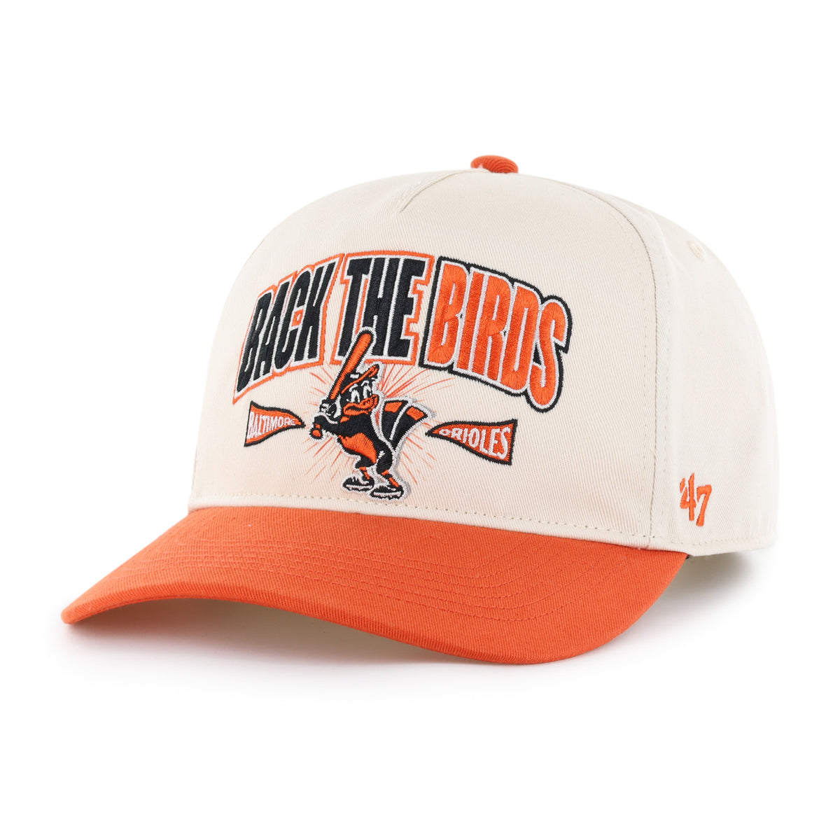 BALTIMORE ORIOLES COOPERSTOWN VARSITY HOUSE '47 HITCH