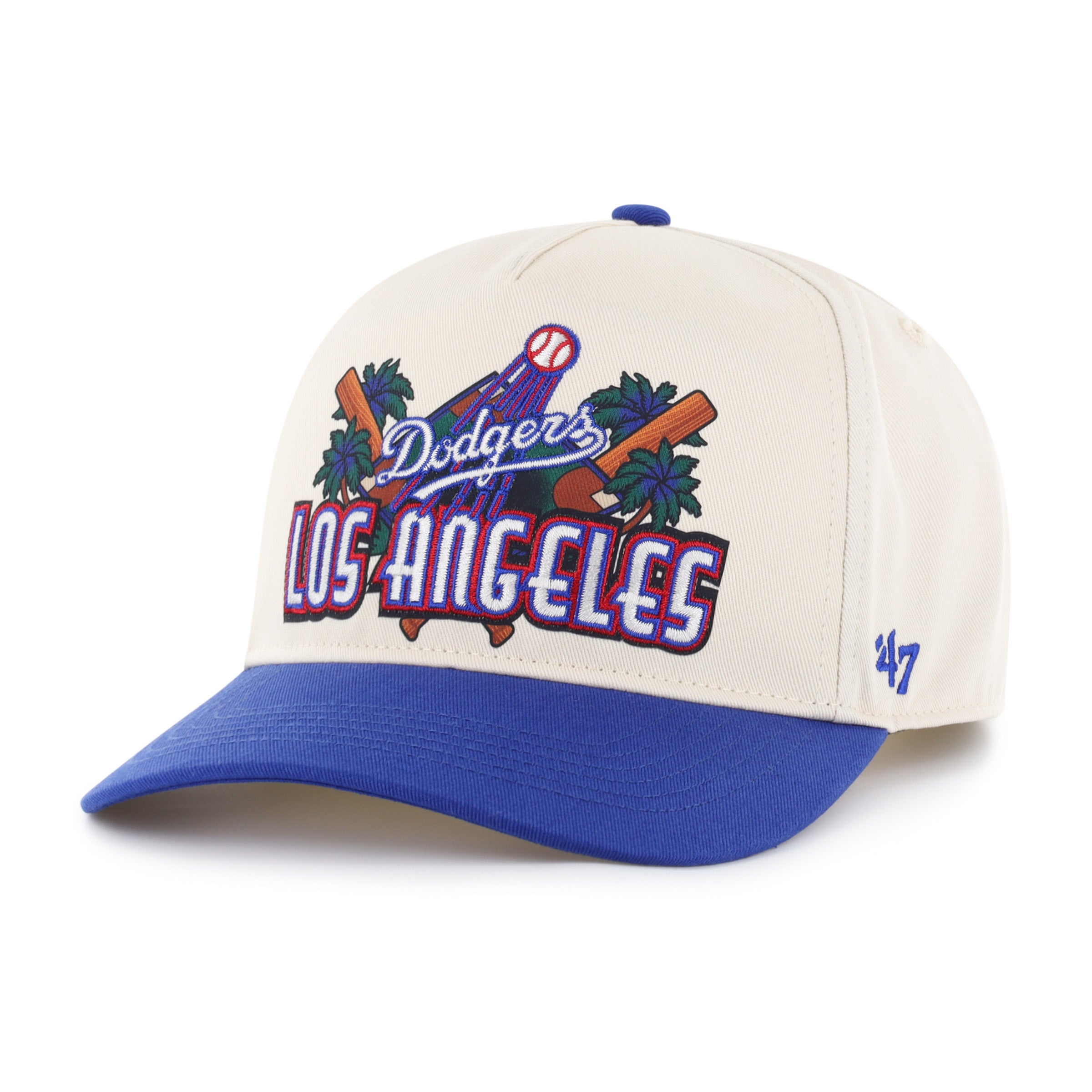 LOS ANGELES DODGERS COOPERSTOWN VARSITY HOUSE '47 HITCH - Natural