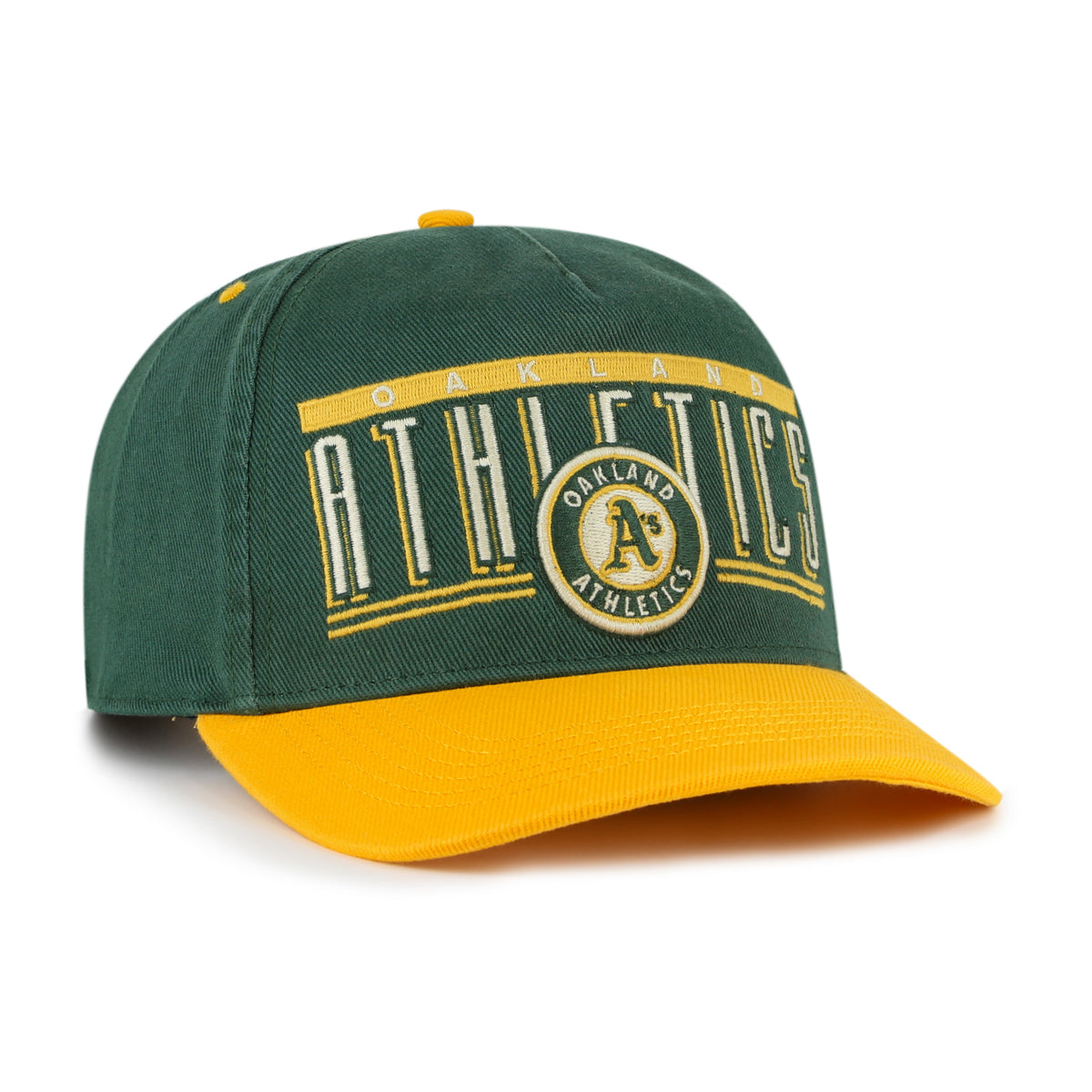 OAKLAND ATHLETICS COOPERSTOWN DOUBLE HEADER BASELINE '47 HITCH