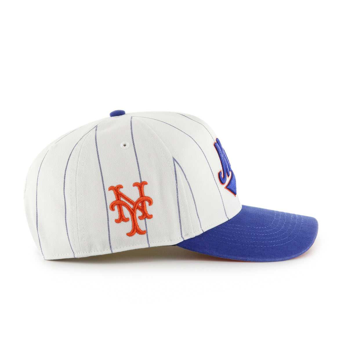 NEW YORK METS COOPERSTOWN DOUBLE HEADER PINSTRIPE '47 HITCH