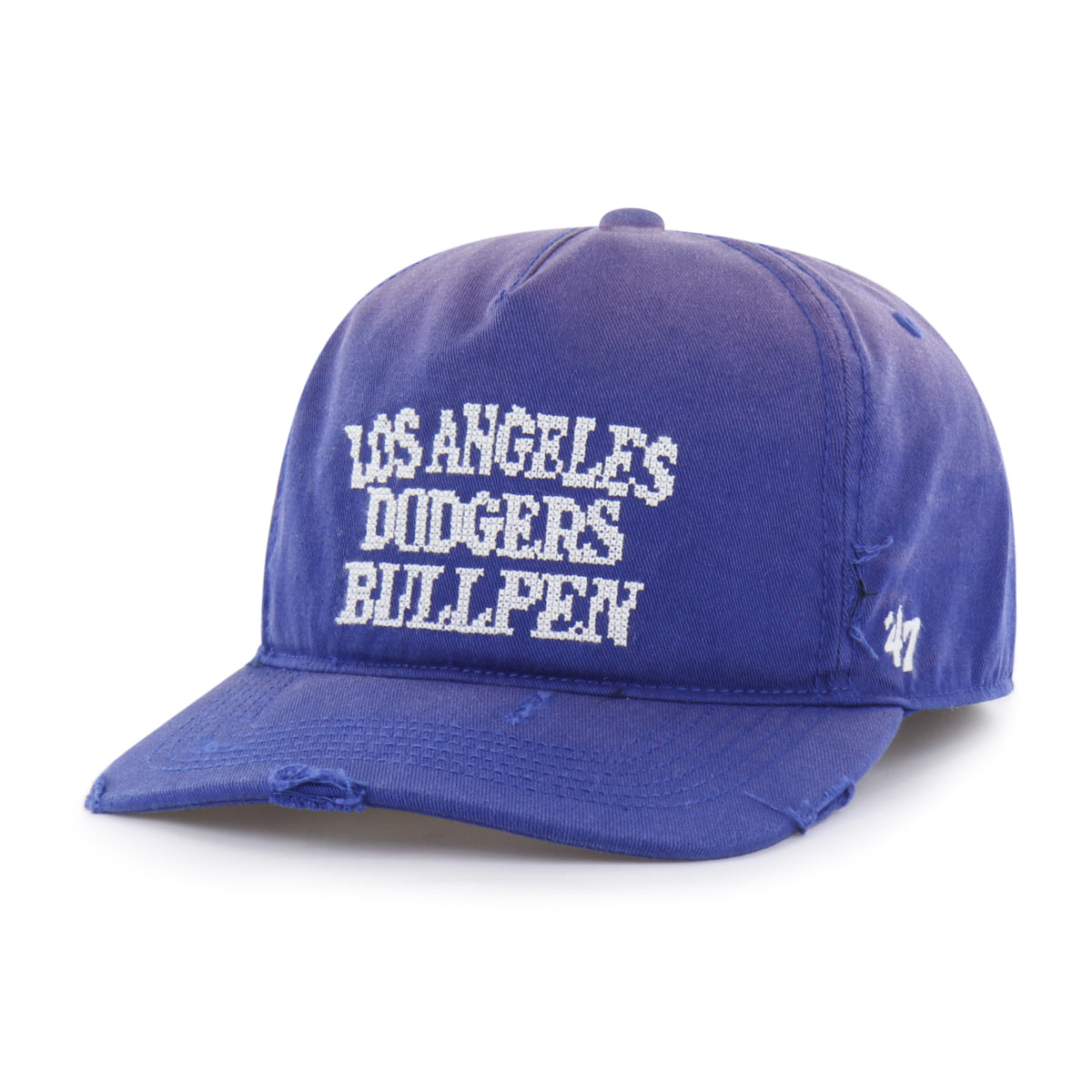 LOS ANGELES DODGERS COOPERSTOWN WORN IN COASTAL '47 HITCH LC LOW CROWN