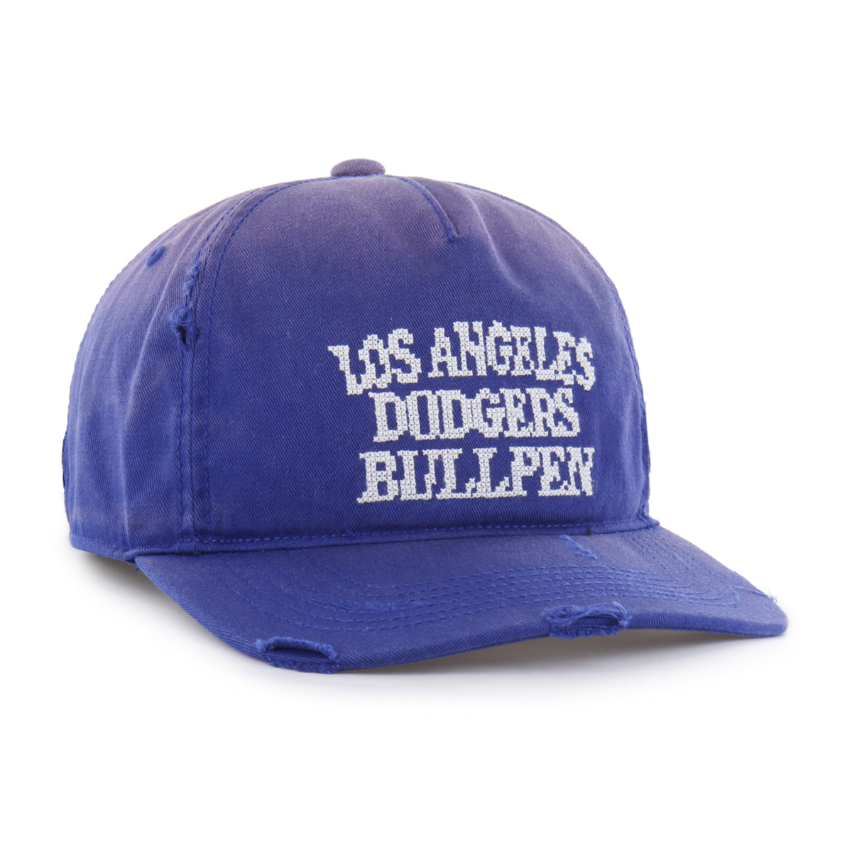 LOS ANGELES DODGERS COOPERSTOWN WORN IN COASTAL '47 HITCH LC LOW CROWN