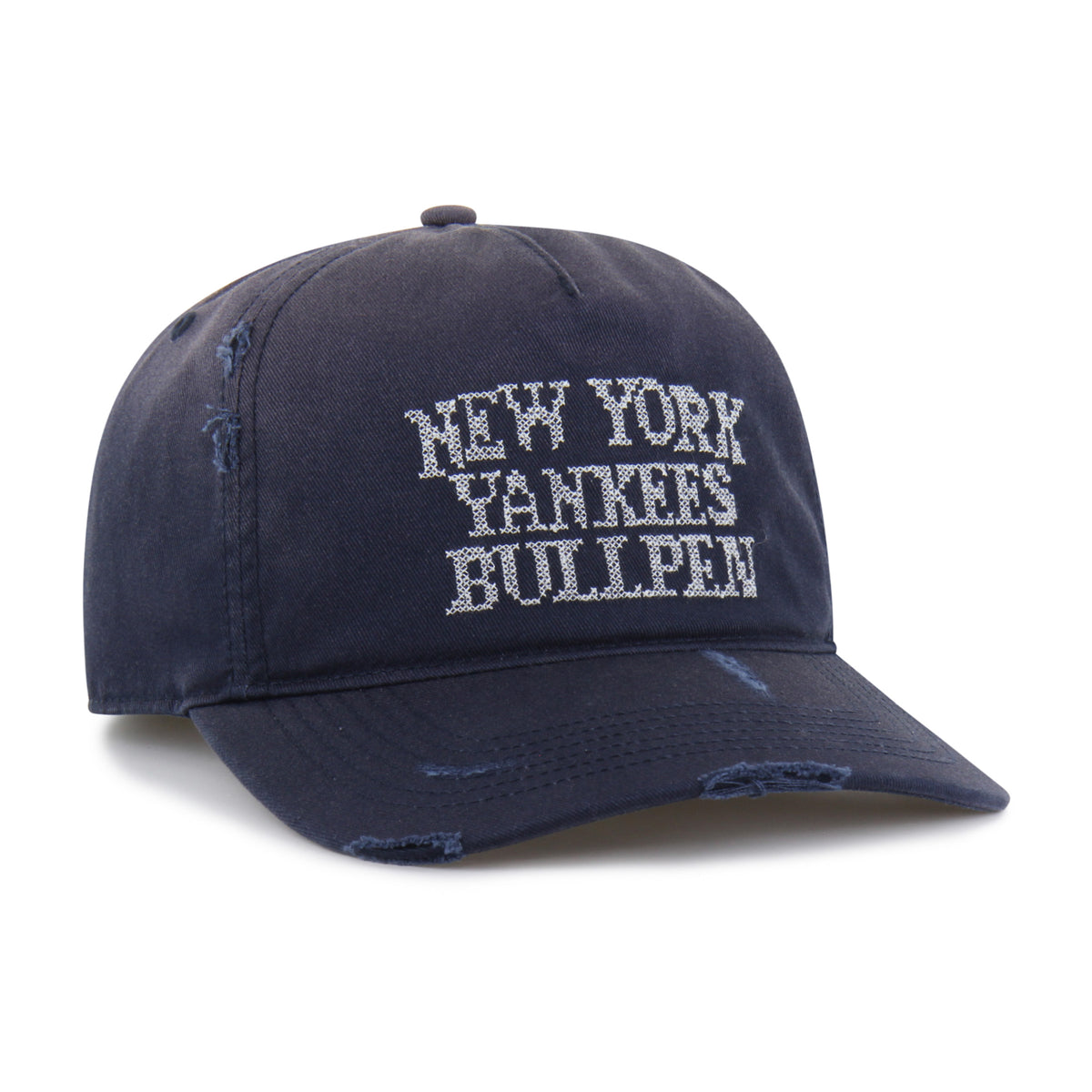 NEW YORK YANKEES COOPERSTOWN WORN IN COASTAL '47 HITCH LC LOW CROWN