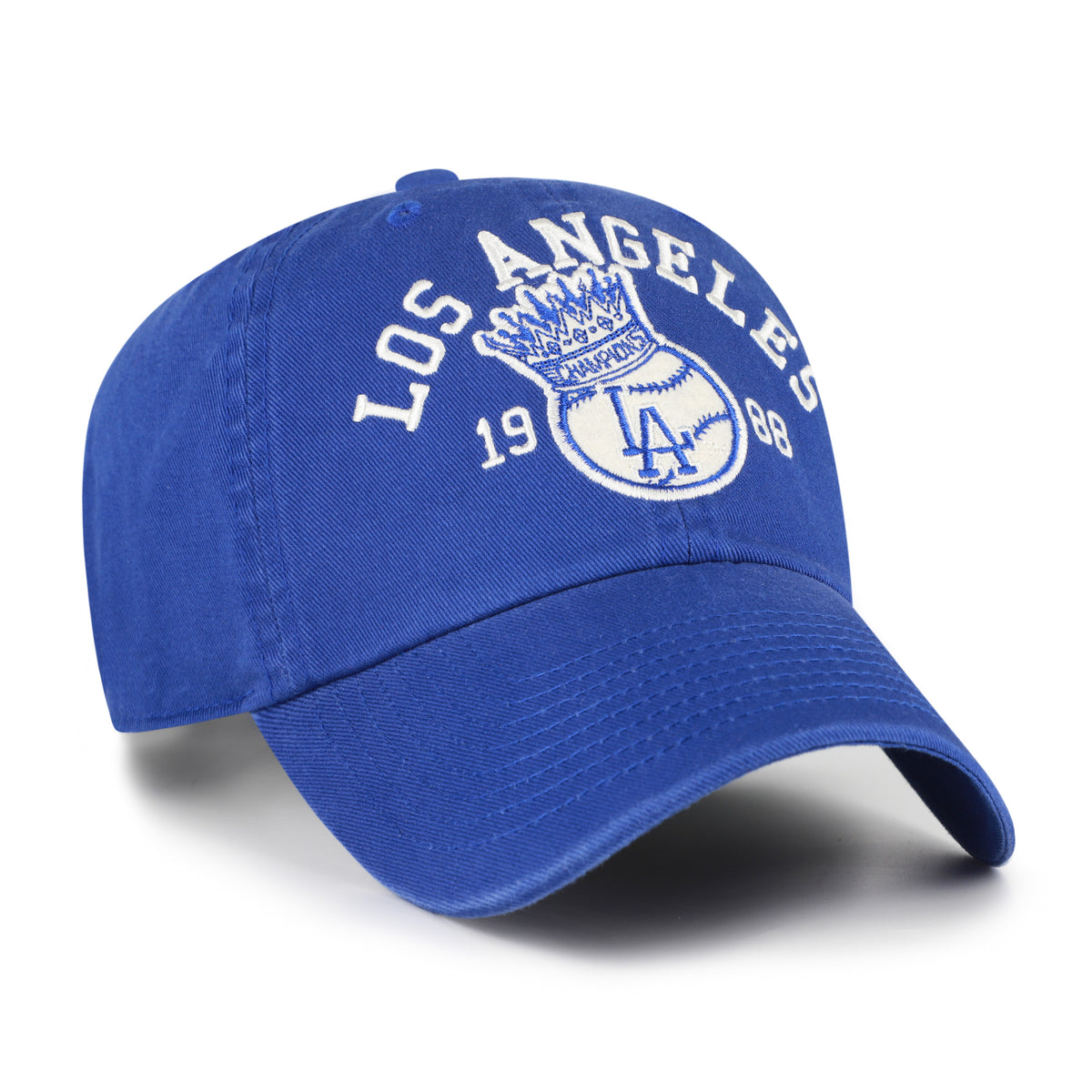 LOS ANGELES DODGERS COOPERSTOWN WORLD SERIES CROWN BALL '47 CLEAN UP