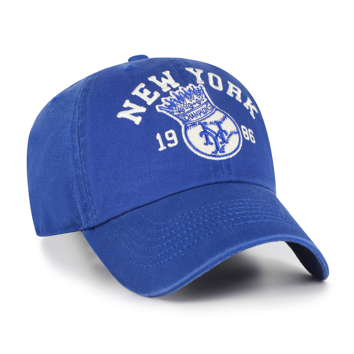 NEW YORK METS COOPERSTOWN WORLD SERIES CROWN BALL '47 CLEAN UP