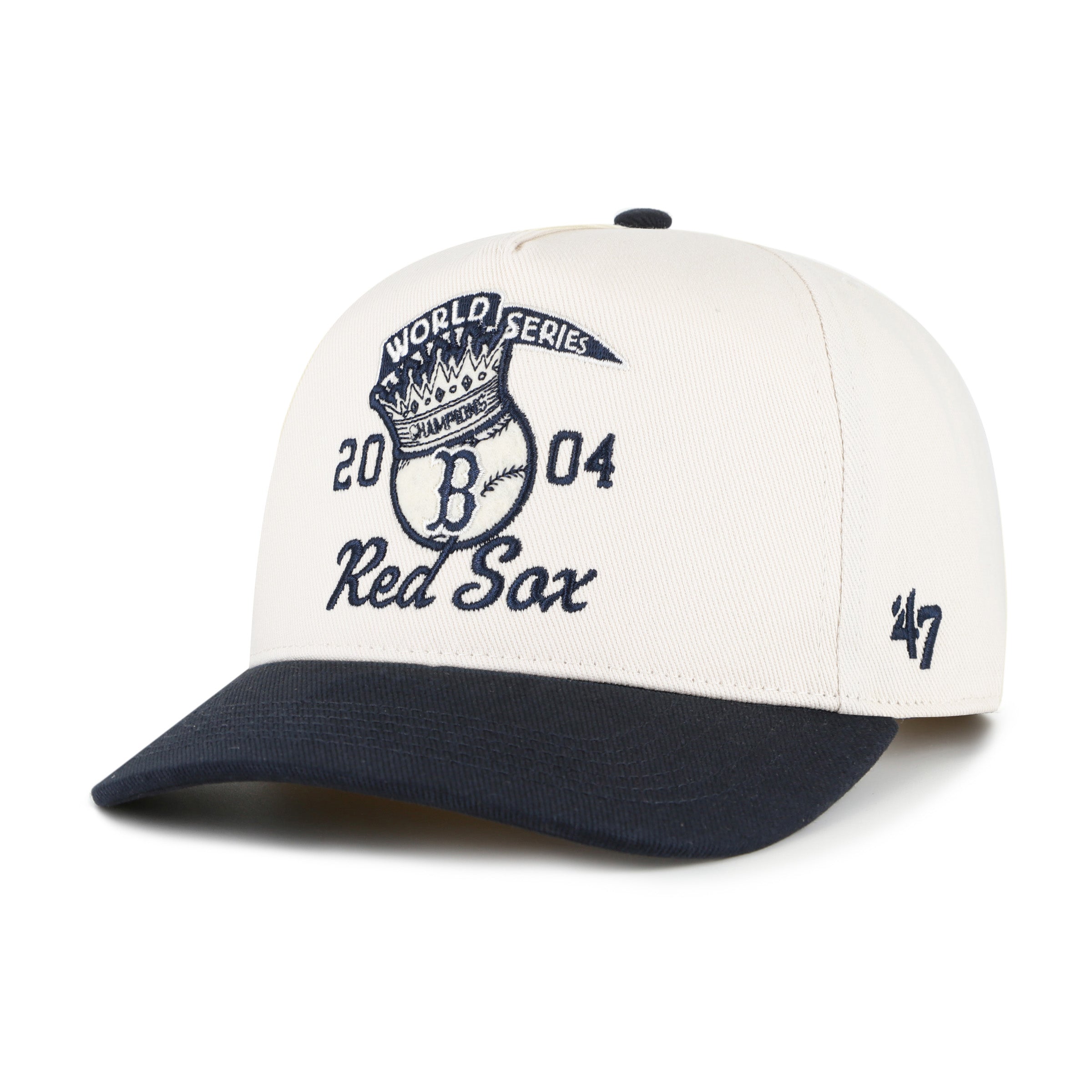 BOSTON RED SOX COOPERSTOWN WORLD SERIES CROWN BALL '47 HITCH - Natural