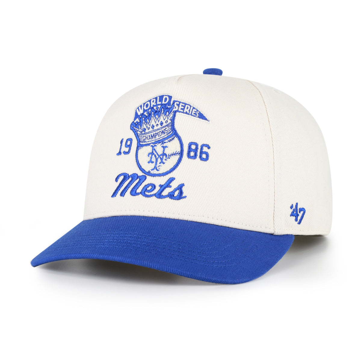 NEW YORK METS COOPERSTOWN WORLD SERIES CROWN BALL '47 HITCH