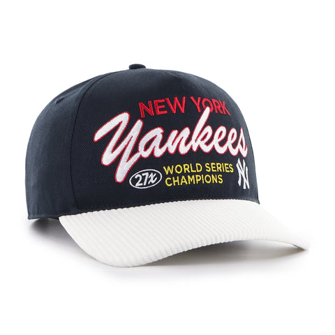 NEW YORK YANKEES COOPERSTOWN WORLD SERIES MULTI TIME '47 HITCH RF RELAXED FIT