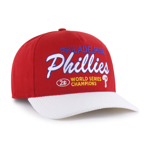 PHILADELPHIA PHILLIES COOPERSTOWN WORLD SERIES MULTI TIME '47 HITCH RF RELAXED FIT