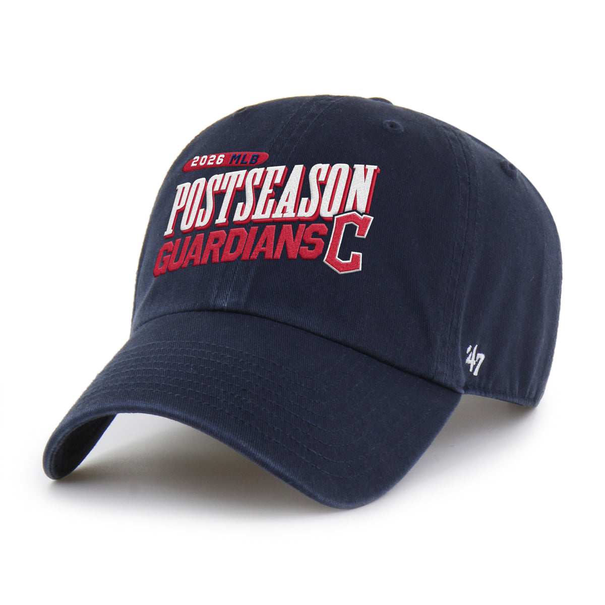 CLEVELAND GUARDIANS MLB PLAYOFF ID '47 CLEAN UP