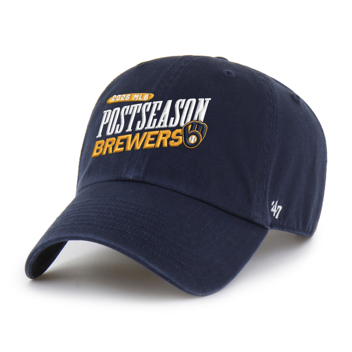 MILWAUKEE BREWERS PLAYOFF ID '47 CLEAN UP