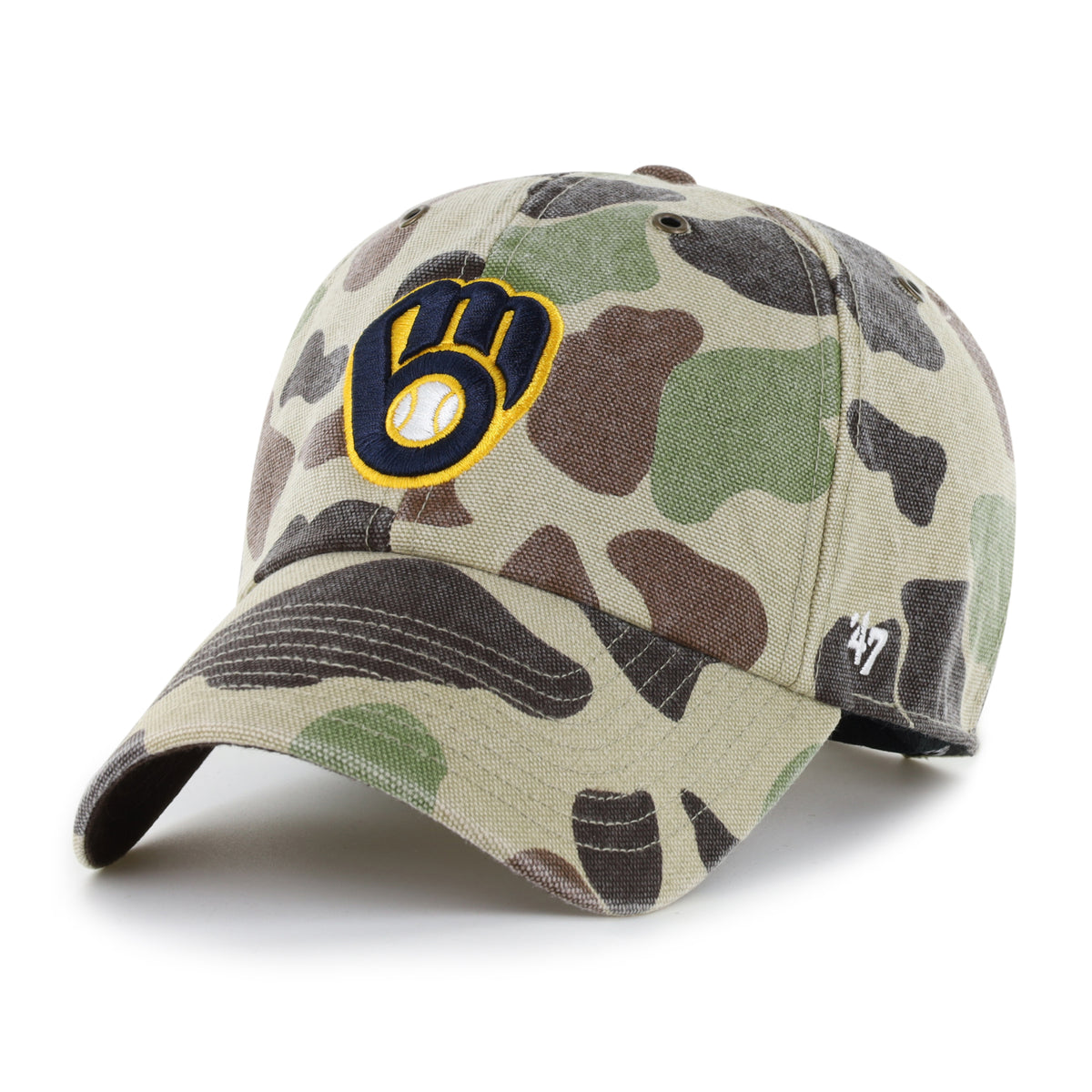 MILWAUKEE BREWERS CARHARTT DUCK CAMO '47 CLEAN UP