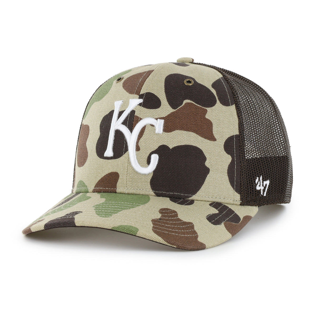 KANSAS CITY ROYALS CARHARTT '47 TRUCKER