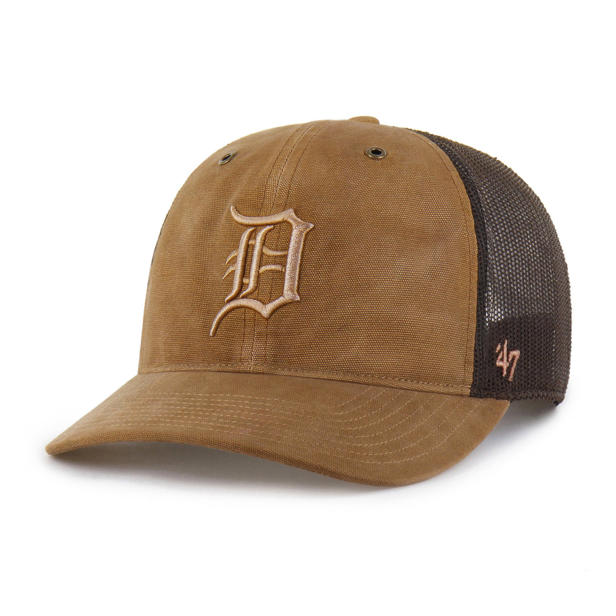 DETROIT TIGERS CARHARTT DYED '47 TRUCKER RF RELAXED FIT