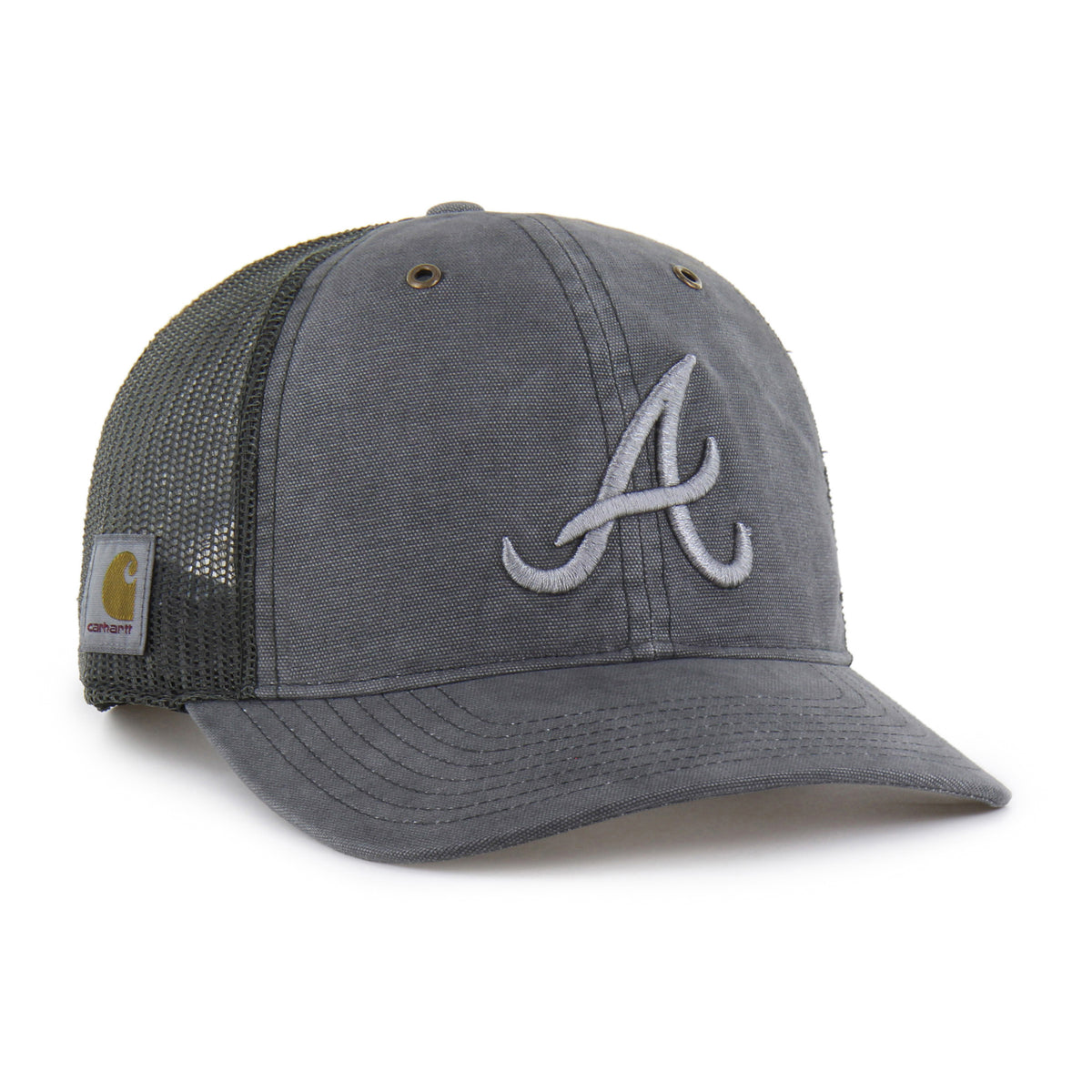 ATLANTA BRAVES CARHARTT DYED '47 TRUCKER RF RELAXED FIT