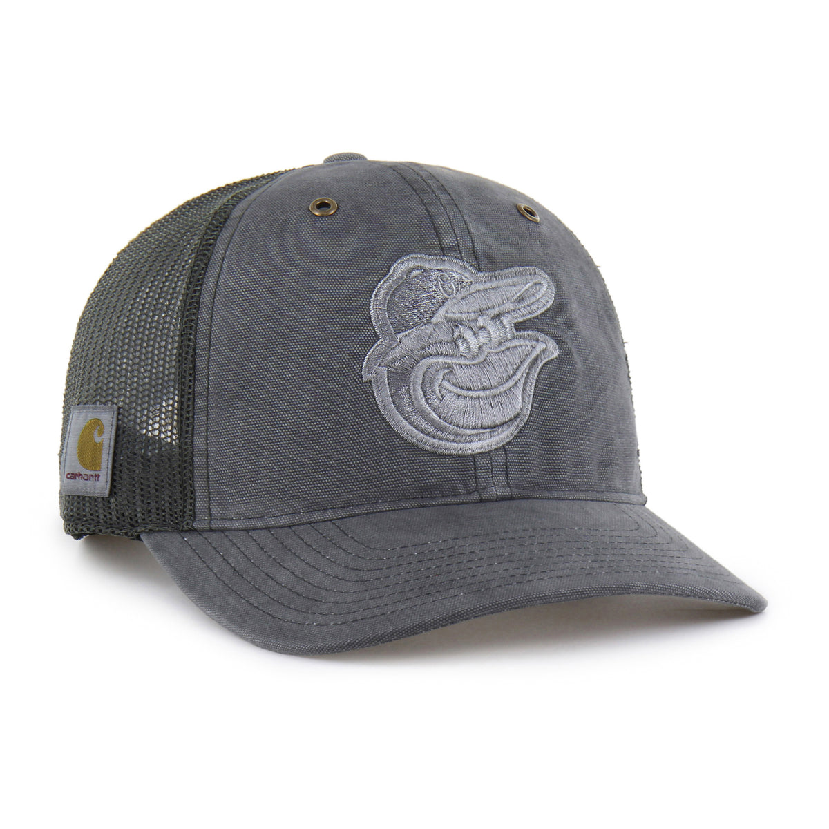 BALTIMORE ORIOLES CARHARTT DYED '47 TRUCKER RF RELAXED FIT