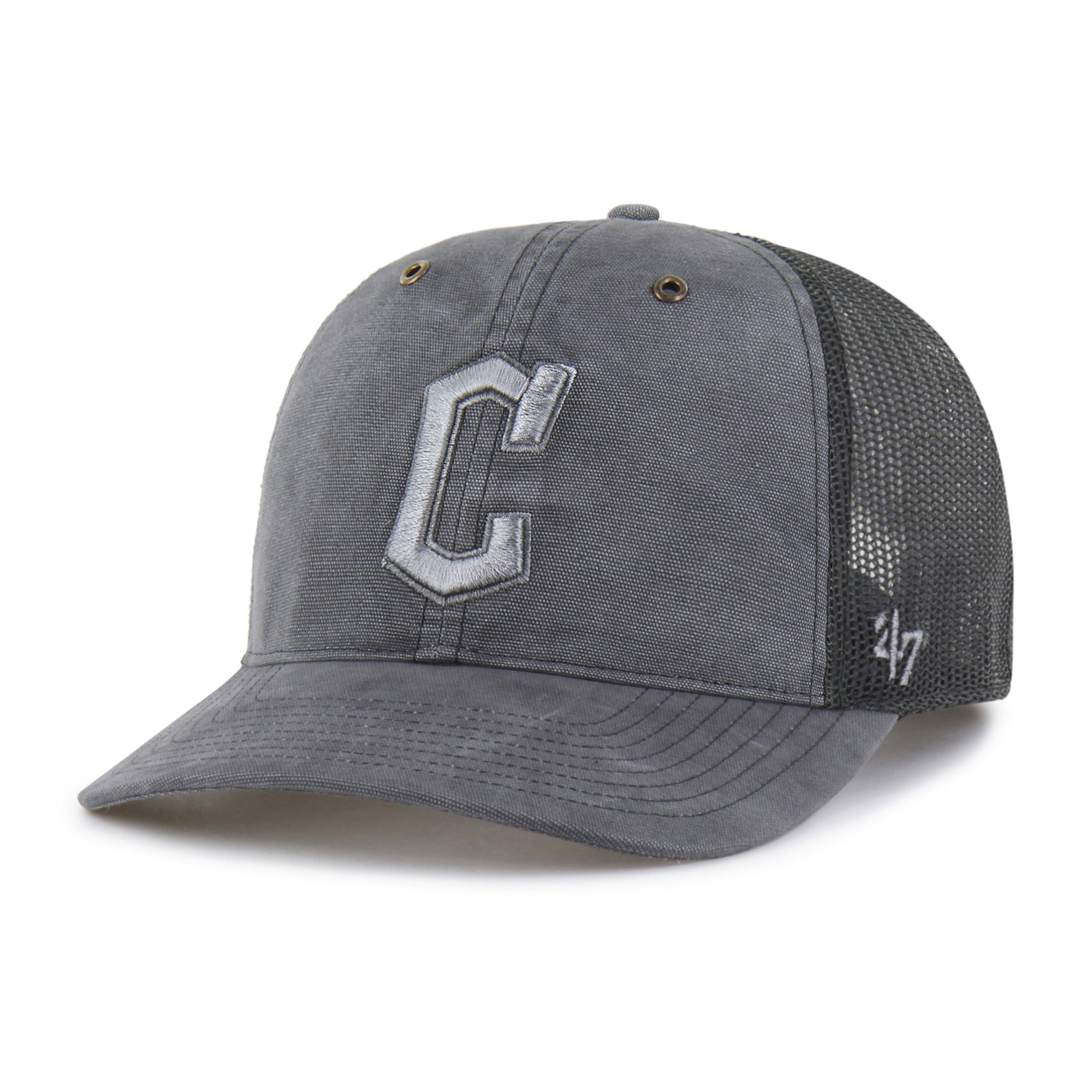 CLEVELAND GUARDIANS CARHARTT DYED '47 TRUCKER RF RELAXED FIT
