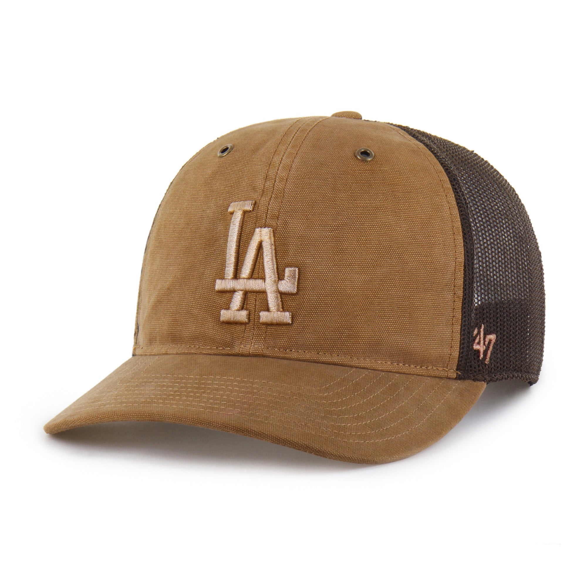 LOS ANGELES DODGERS CARHARTT DYED '47 TRUCKER RF RELAXED FIT