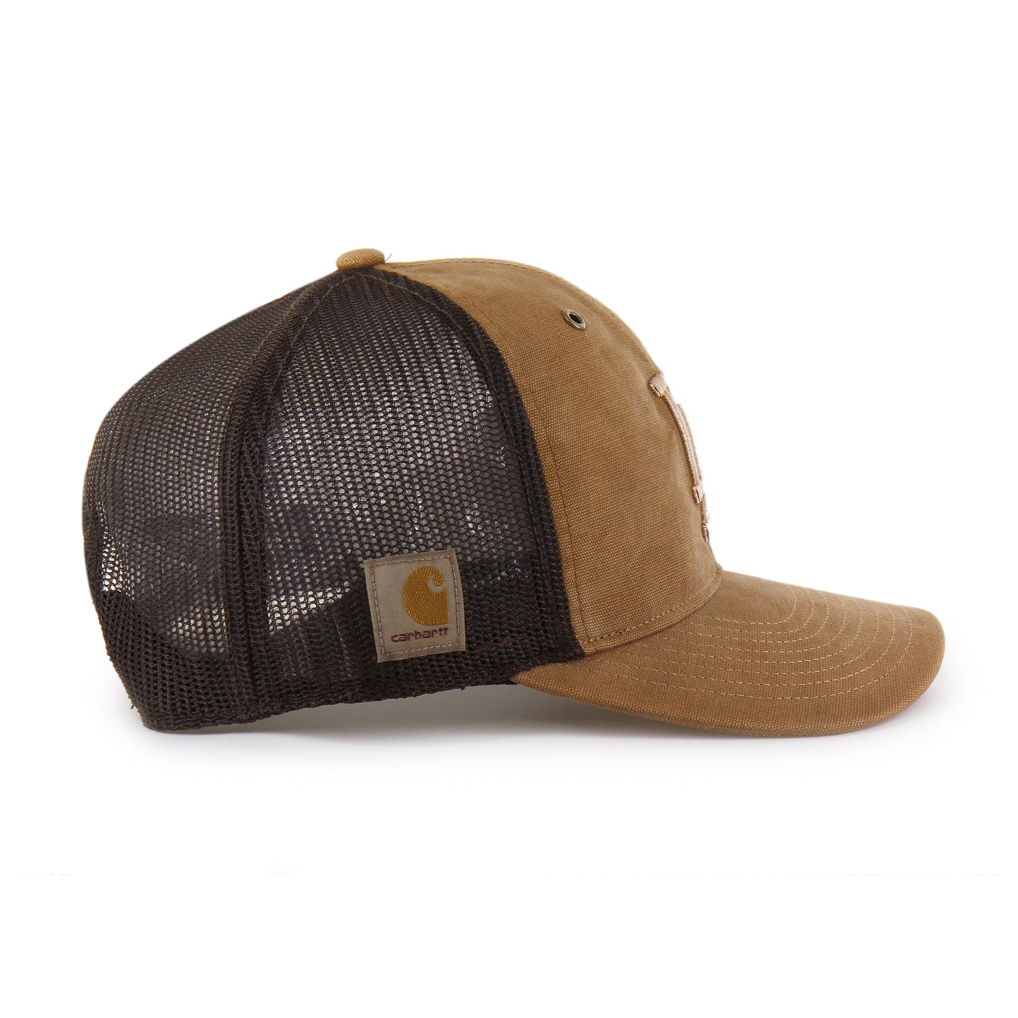 LOS ANGELES DODGERS CARHARTT DYED '47 TRUCKER RF RELAXED FIT