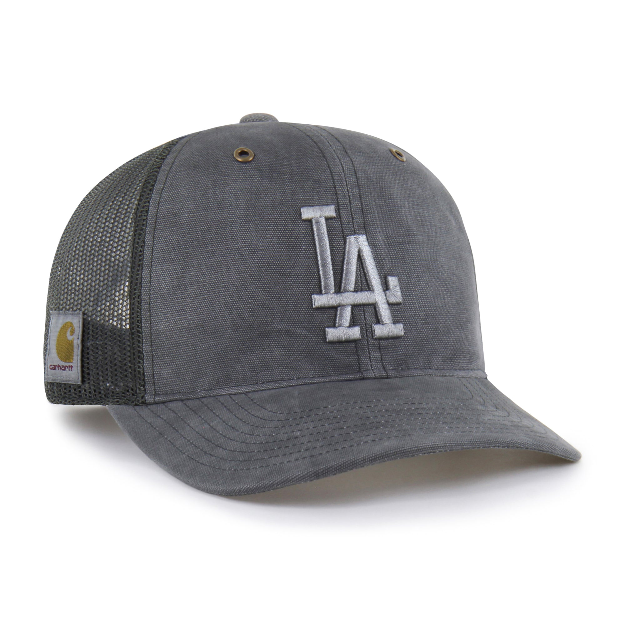 LOS ANGELES DODGERS CARHARTT DYED '47 TRUCKER RF RELAXED FIT