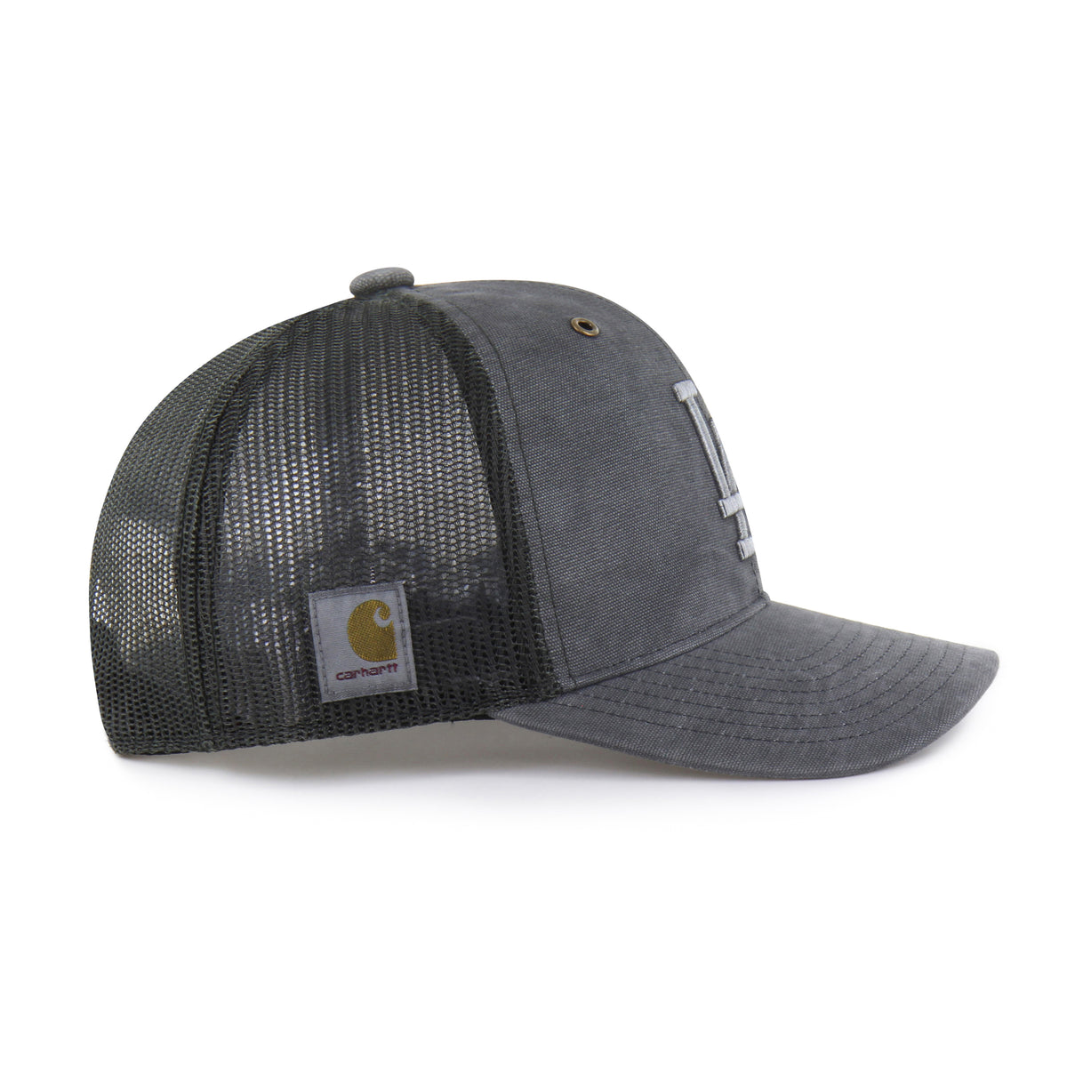 LOS ANGELES DODGERS CARHARTT DYED '47 TRUCKER RF RELAXED FIT