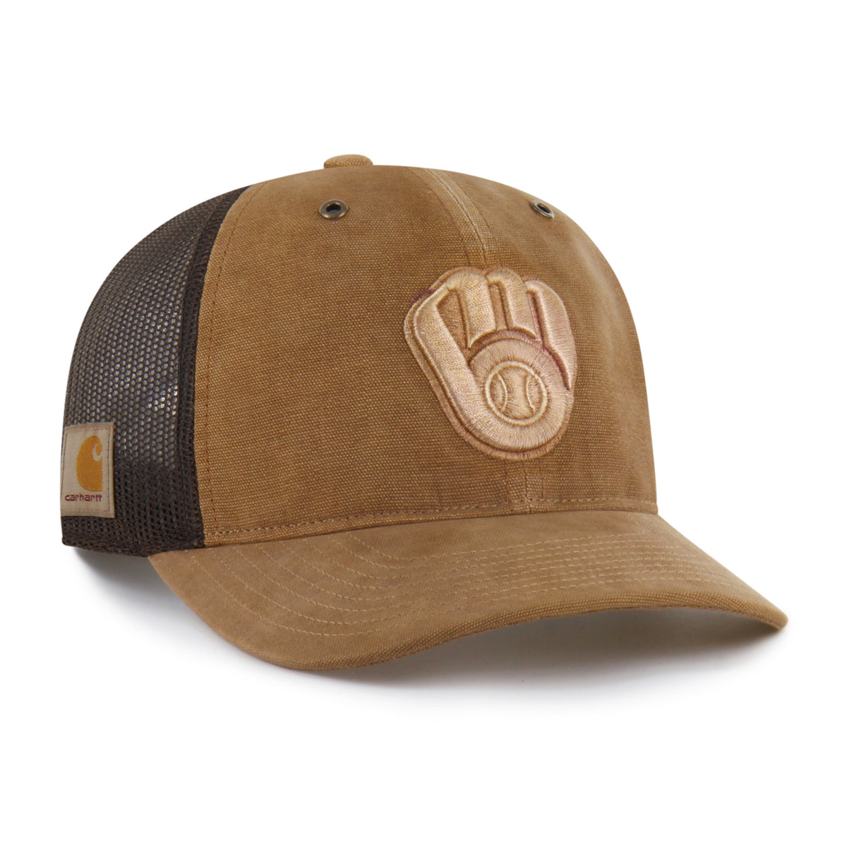 MILWAUKEE BREWERS CARHARTT DYED '47 TRUCKER RF RELAXED FIT