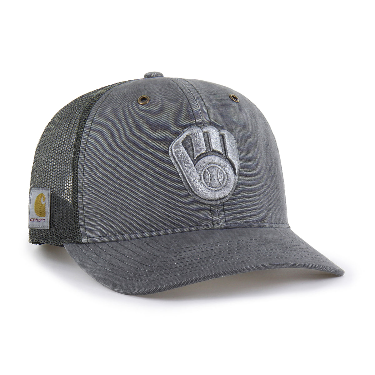 MILWAUKEE BREWERS CARHARTT DYED '47 TRUCKER RF RELAXED FIT
