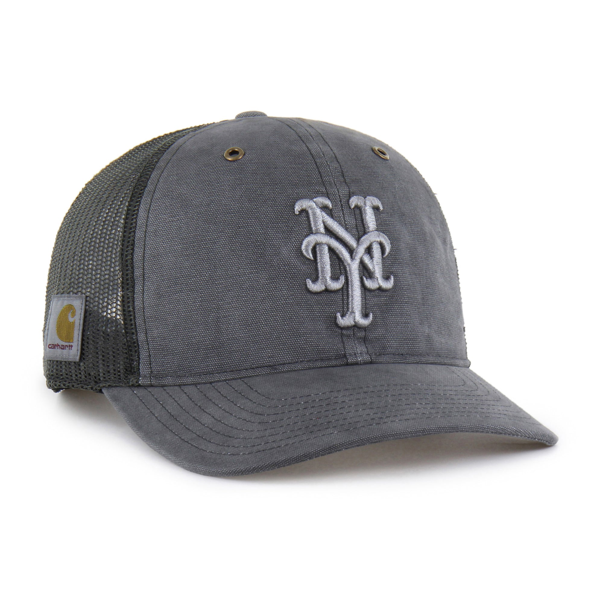 NEW YORK METS CARHARTT DYED '47 TRUCKER RF RELAXED FIT
