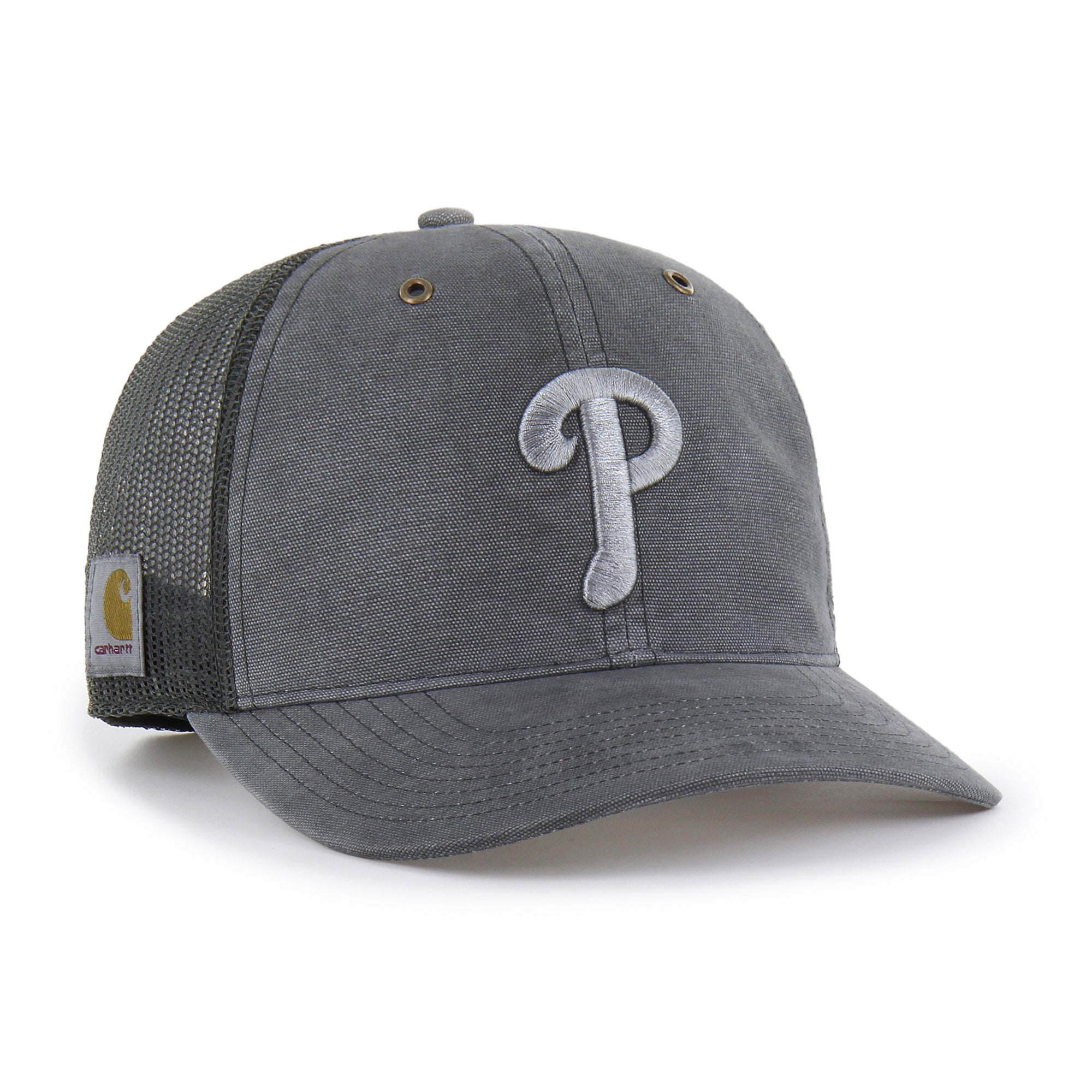 PHILADELPHIA PHILLIES CARHARTT DYED '47 TRUCKER RF RELAXED FIT